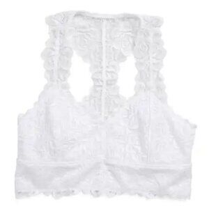 Nordstrom White Lace Bralette